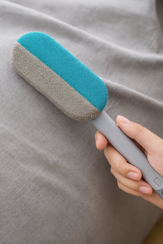 Brosse Anti-Poils Multifonction avec Long Manche – Maison Propre sans Effort