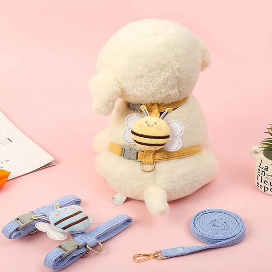 Harnais et Laisse pour Chat et Petit Chien – Confort et Sécurité