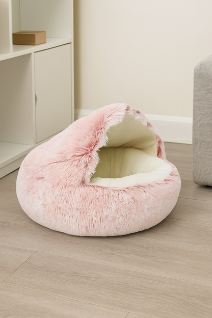 Lit Douillet pour Chat et Petit Chien – Confort Absolu et Design Chaleureux