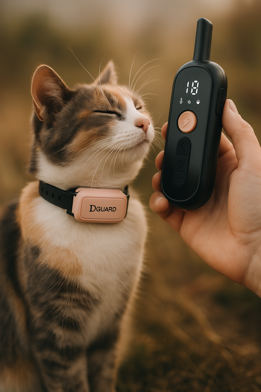 Collier de Dressage Anti-Meow avec Télécommande – Éducation Douce et Efficace