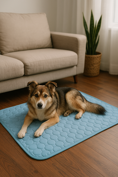 Tapis Rafraîchissant pour Chien – Confort et Fraîcheur en Été