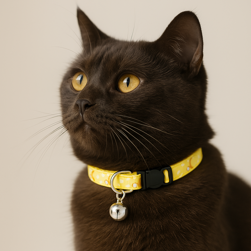 Collier pour Chat avec Grelot – Sécurité et Style