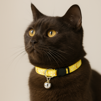 Collier pour Chat avec Grelot – Sécurité et Style