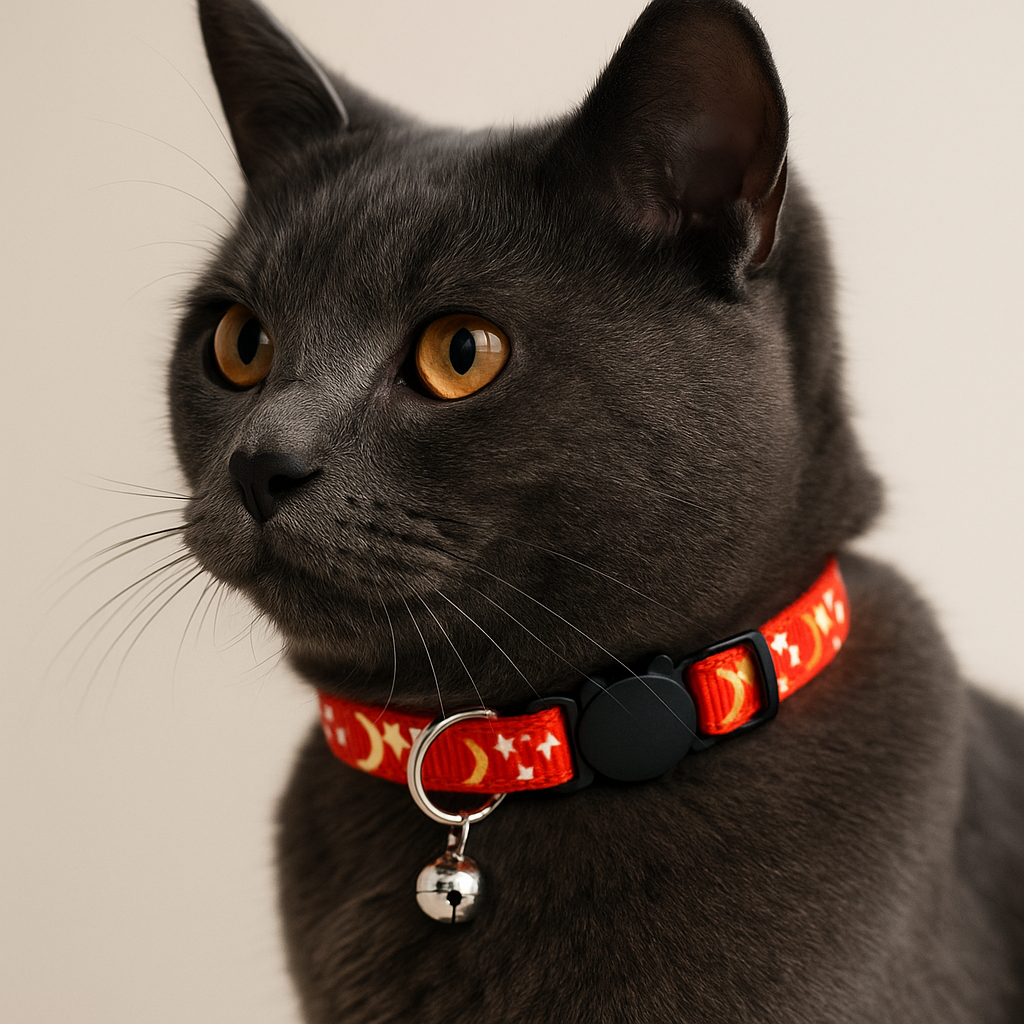 Collier pour Chat avec Grelot – Sécurité et Style