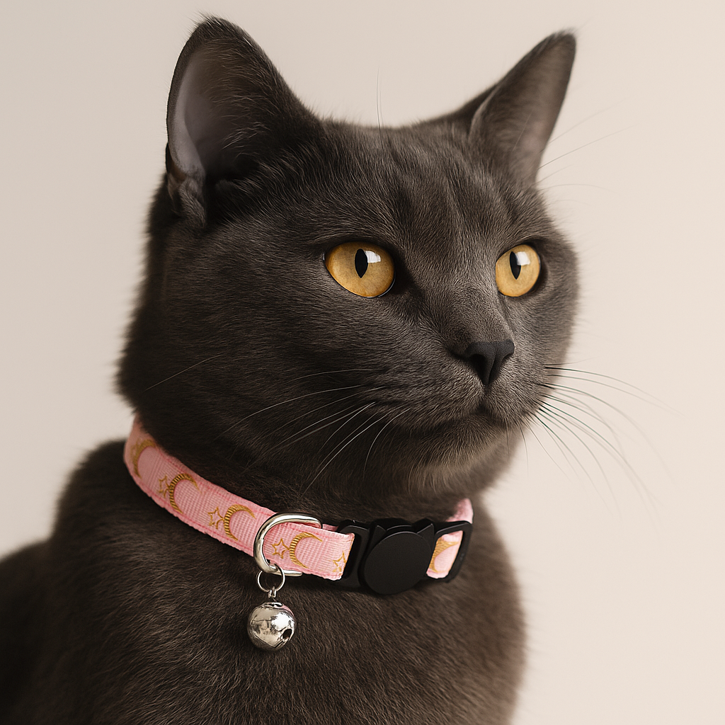 Collier pour Chat avec Grelot – Sécurité et Style