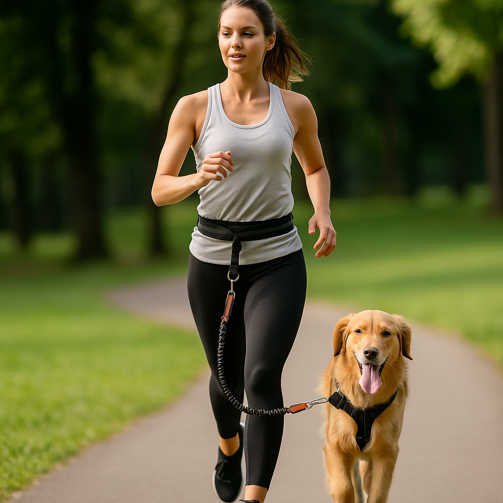 Laisse Mains Libres pour Chien – Liberté et Confort en Promenade