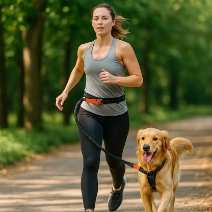 Laisse Mains Libres pour Chien – Liberté et Confort en Promenade