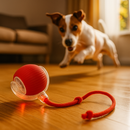 Balle Intelligente pour Chien – Jeu Automatique et Interactif