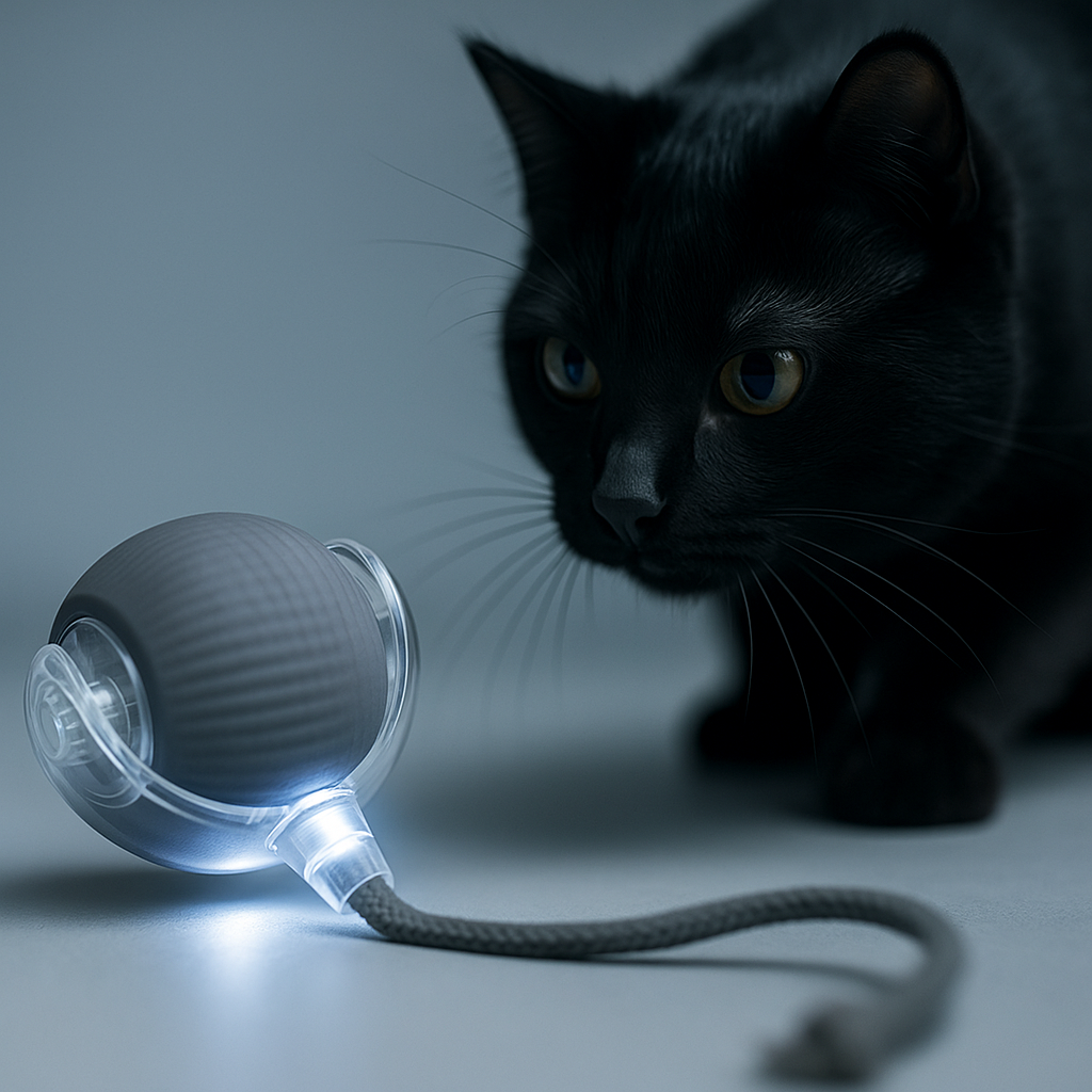 Balle Intelligente pour Chien – Jeu Automatique et Interactif