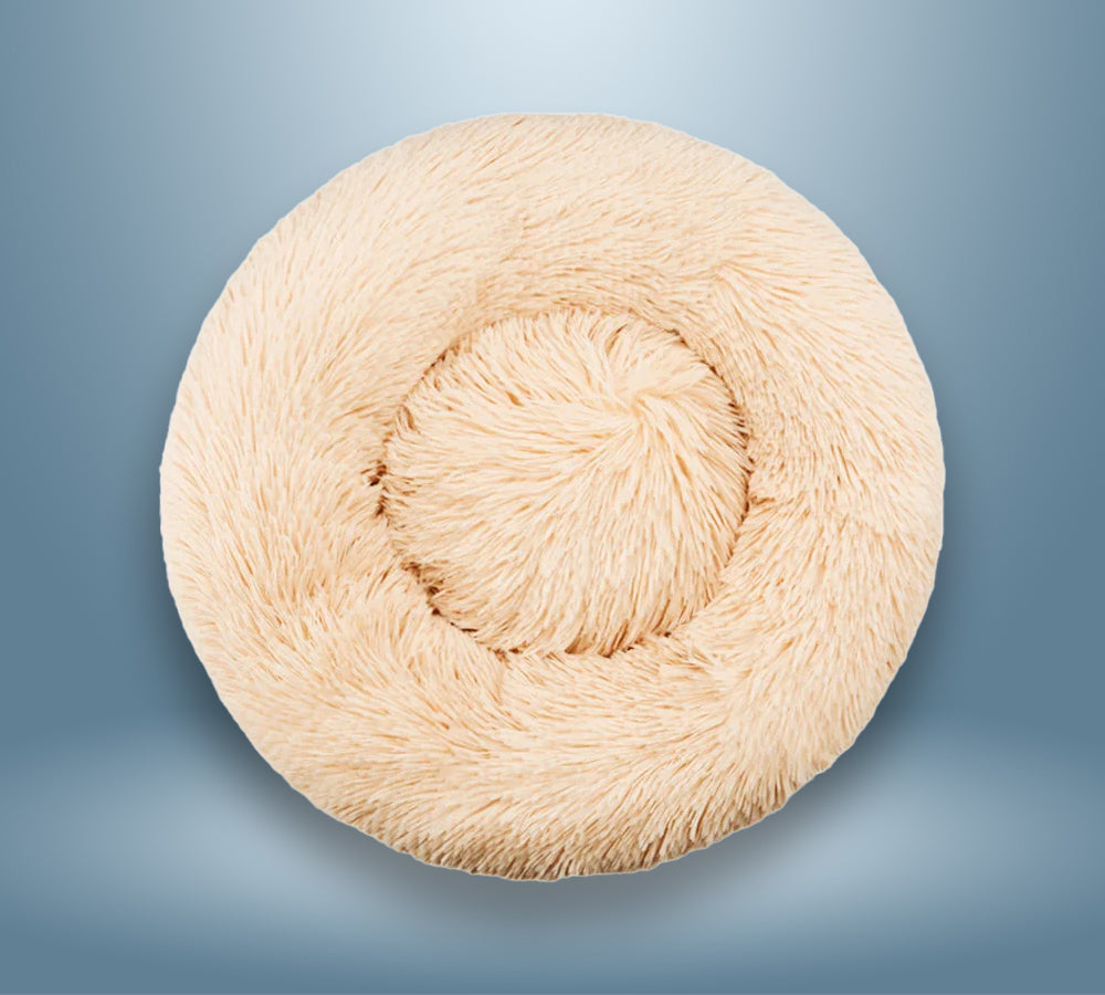 Panier Douillet “Donut” – Lit Moelleux et Apaisant pour Chats et Petits Chiens