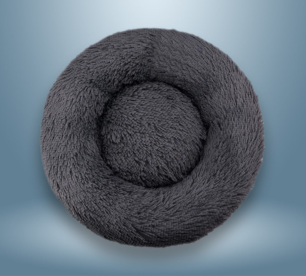 Panier Douillet “Donut” – Lit Moelleux et Apaisant pour Chats et Petits Chiens