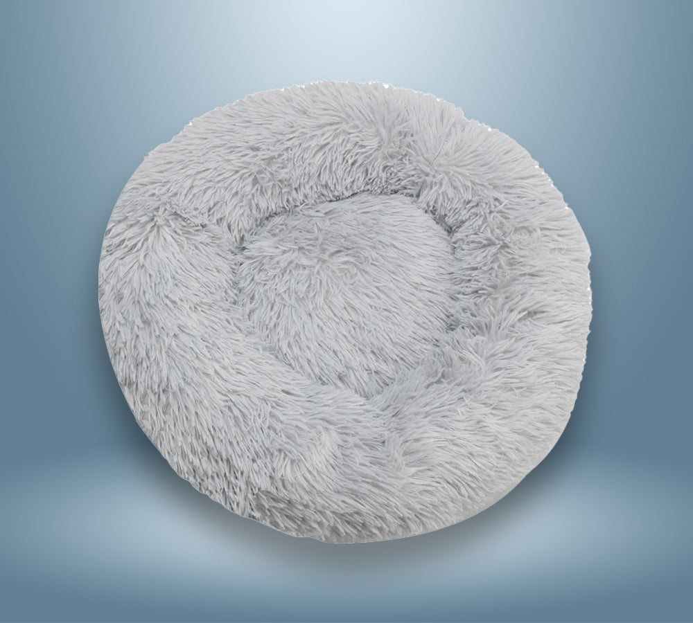 Panier Douillet “Donut” – Lit Moelleux et Apaisant pour Chats et Petits Chiens