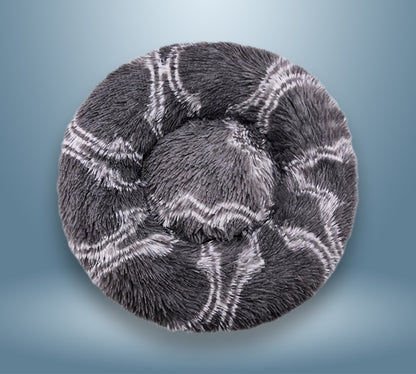 Panier Douillet “Donut” – Lit Moelleux et Apaisant pour Chats et Petits Chiens