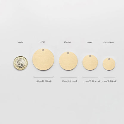 Médaille d’Identification Personnalisée – Sécurité et Style pour Animaux