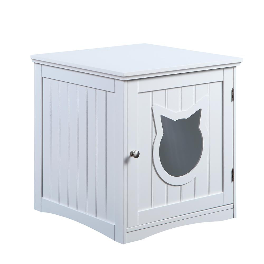 Maison pour Chat Design – Table d’Appoint & Cache Litière Élégant