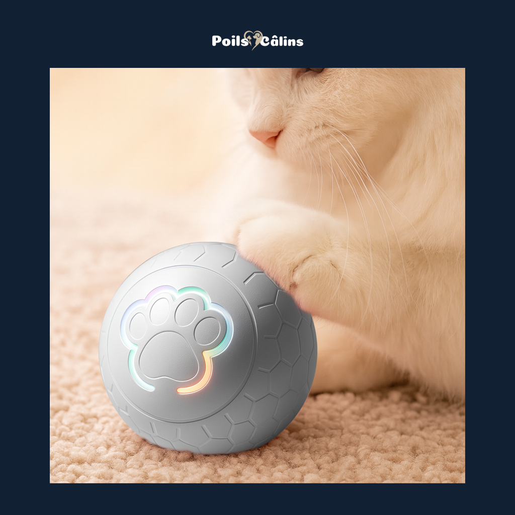 Balle Électronique Interactive – Jeu Intelligent pour Chiens et Chats