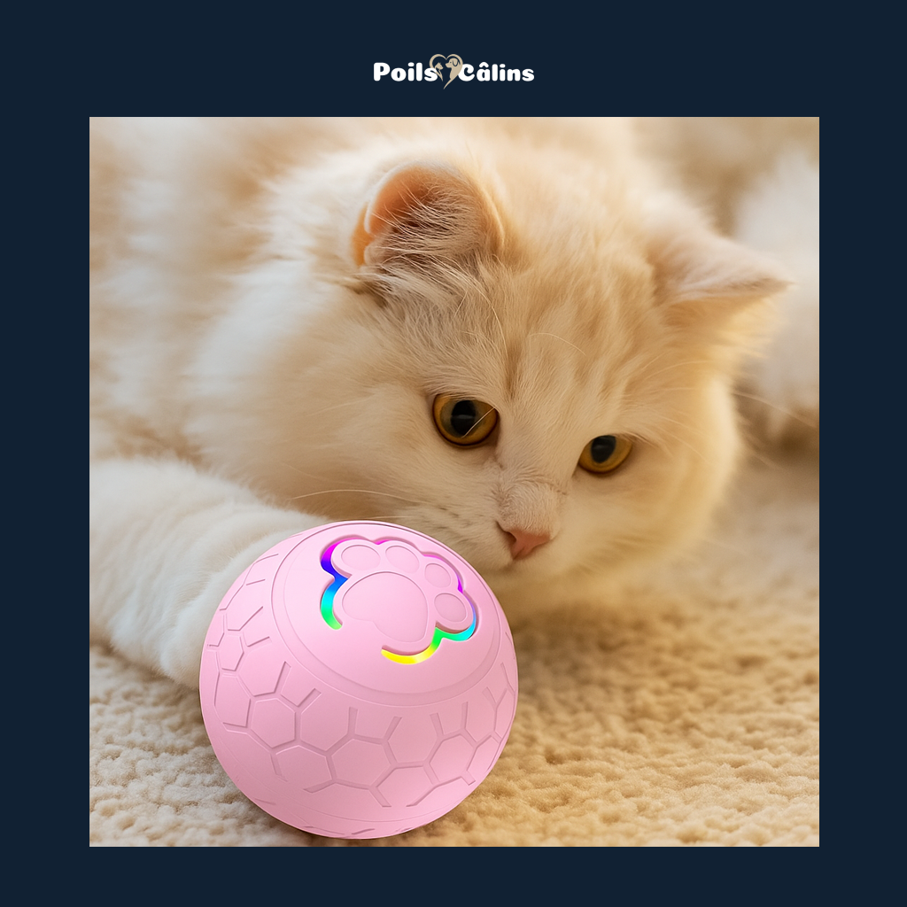 Balle Électronique Interactive – Jeu Intelligent pour Chiens et Chats