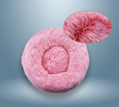 Panier Douillet “Donut” – Lit Moelleux et Apaisant pour Chats et Petits Chiens