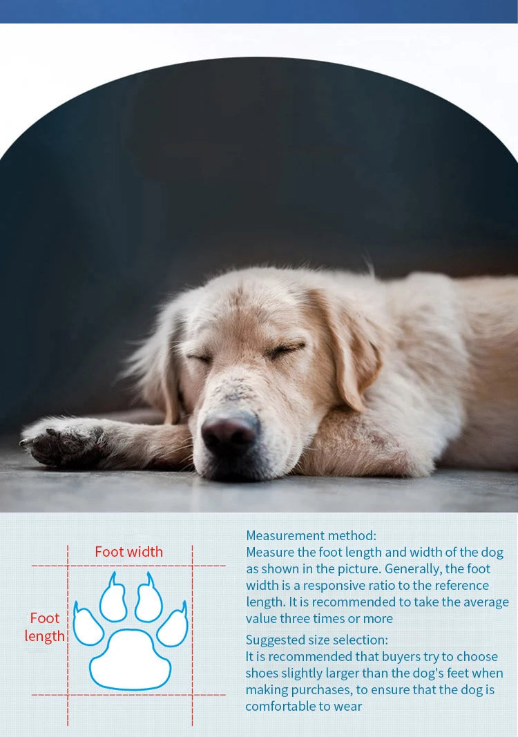 Lot de 4 Bottines Imperméables pour Chiens et Chats – Protection et Confort