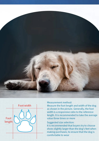 Lot de 4 Bottines Imperméables pour Chiens et Chats – Protection et Confort