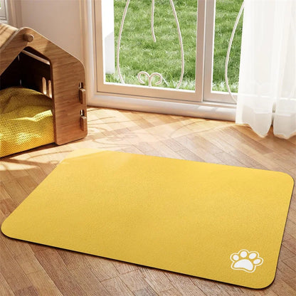 Tapis de Repas Absorbant – Pour Chiens et Chats