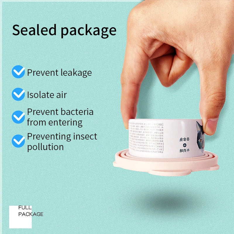 Couvercle en Silicone pour Boîtes de Conserve – Fraîcheur et Hygiène Garantis