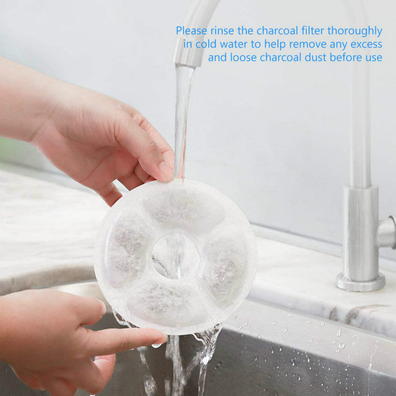 Filtre au Charbon Actif de Rechange – Pour Fontaine à Eau pour Chat