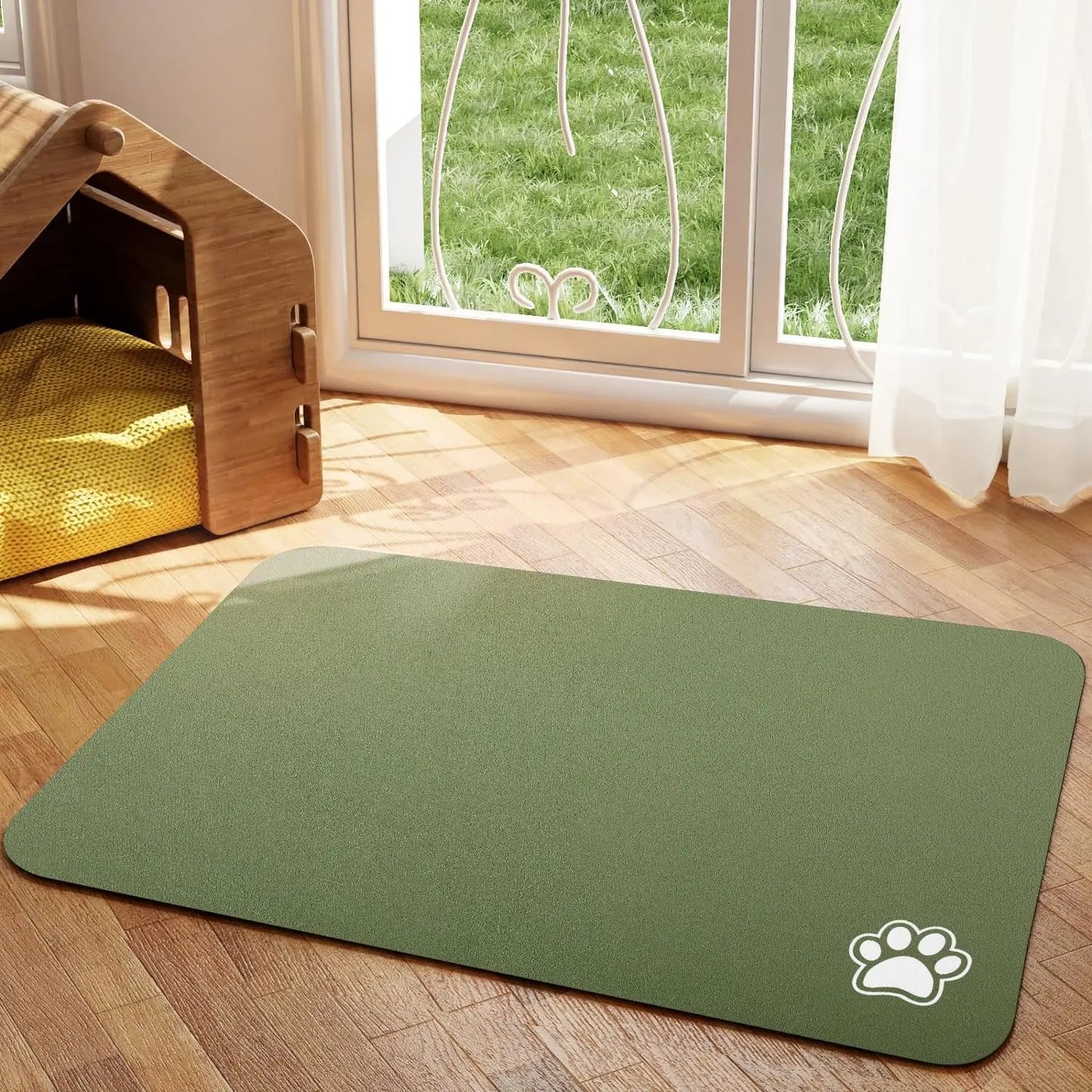 Tapis de Repas Absorbant – Pour Chiens et Chats