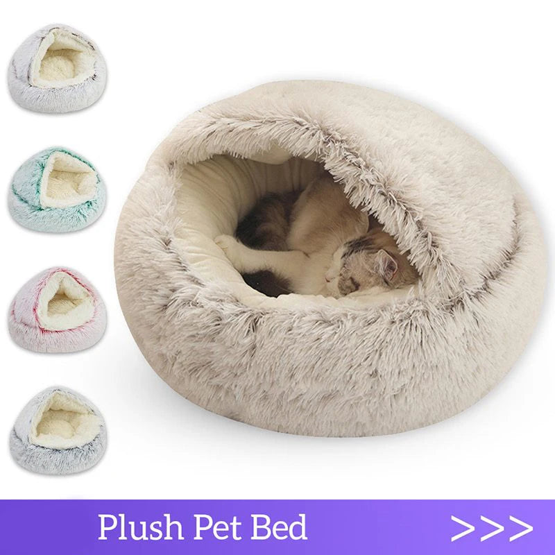 Lit Douillet pour Chat et Petit Chien – Confort Absolu et Design Chaleureux