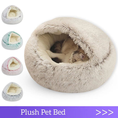 Lit Douillet pour Chat et Petit Chien – Confort Absolu et Design Chaleureux