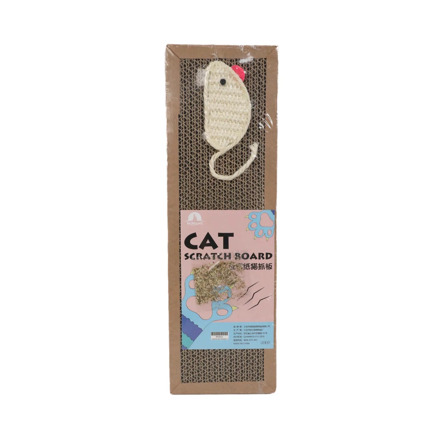 Griffoir en Carton Ondulé pour Chat – Protection Meubles et Grattoir Naturel