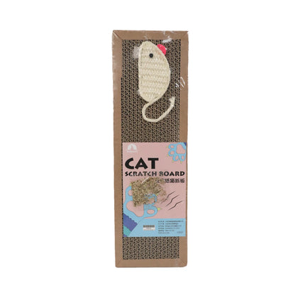 Griffoir en Carton Ondulé pour Chat – Protection Meubles et Grattoir Naturel