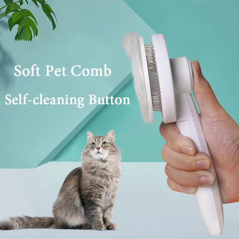 Brosse Démêlante pour Poils de Chat – Douceur et Confort