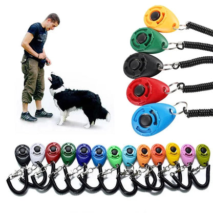Clicker d’Entraînement pour Chat et Chien – Outil de Dressage Efficace et Ludique