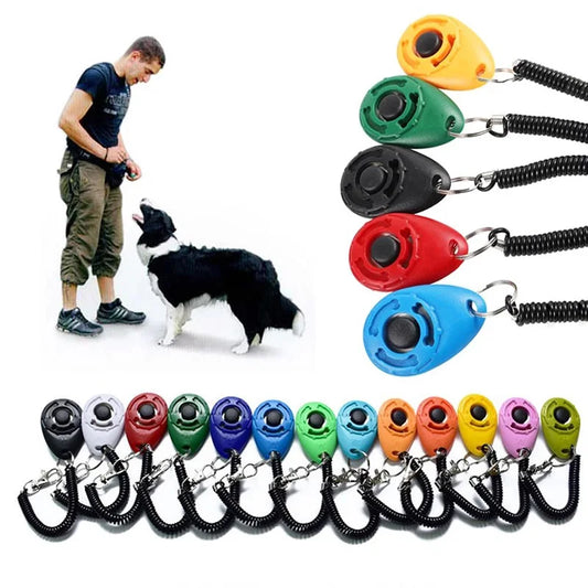 Clicker d’Entraînement pour Chat et Chien – Outil de Dressage Efficace et Ludique