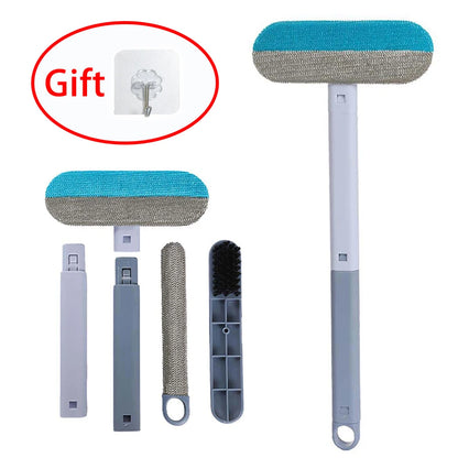 Brosse Anti-Poils Multifonction avec Long Manche – Maison Propre sans Effort