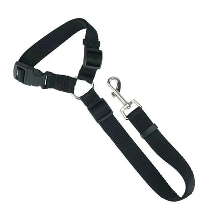 Ceinture de Sécurité 2-en-1 pour Animaux - Voyages Sûrs et Confortables