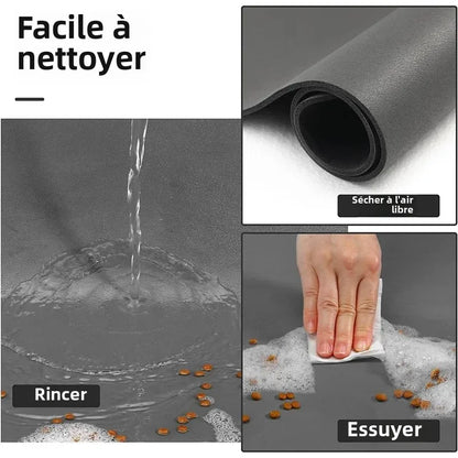 Tapis de Repas Absorbant – Pour Chiens et Chats