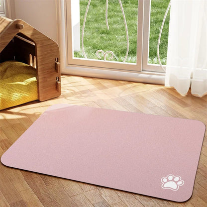 Tapis de Repas Absorbant – Pour Chiens et Chats