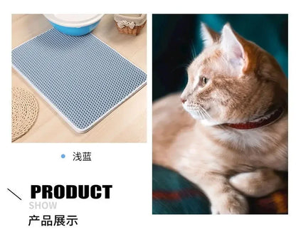Tapis de Litière pour Chat avec Cadeau – Propreté et Confort au Quotidien