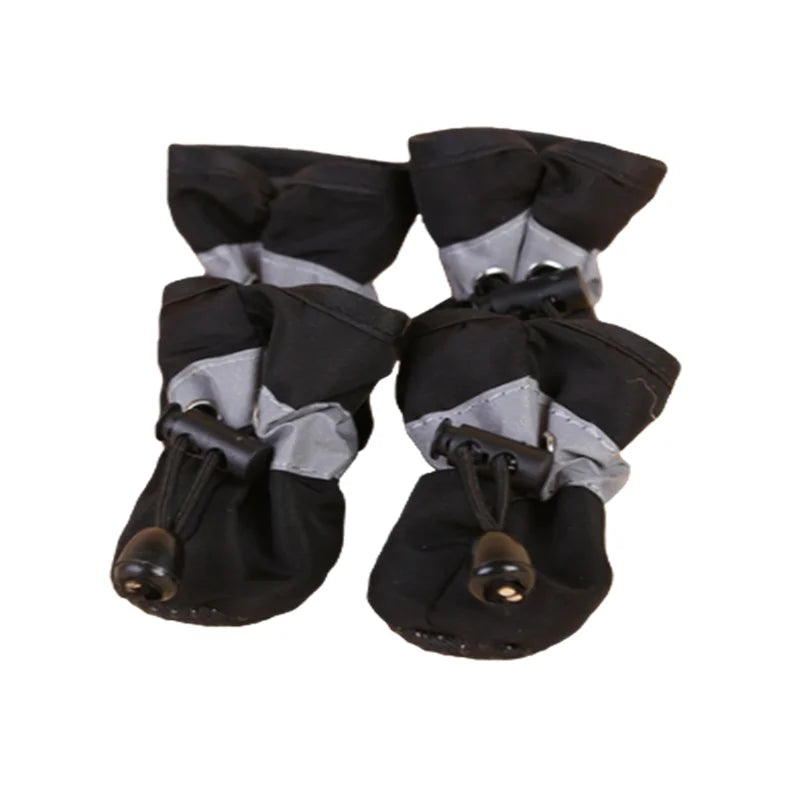 Lot de 4 Bottines Imperméables pour Chiens et Chats – Protection et Confort