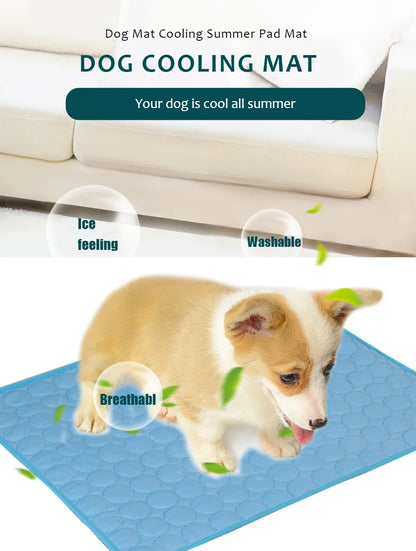 Tapis Rafraîchissant pour Chien – Confort et Fraîcheur en Été