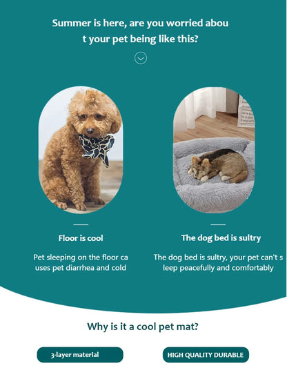 Tapis Rafraîchissant pour Chien – Confort et Fraîcheur en Été