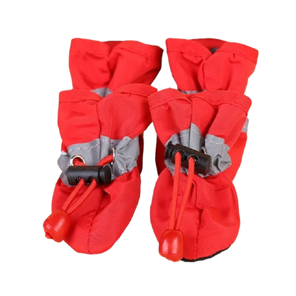 Lot de 4 Bottines Imperméables pour Chiens et Chats – Protection et Confort