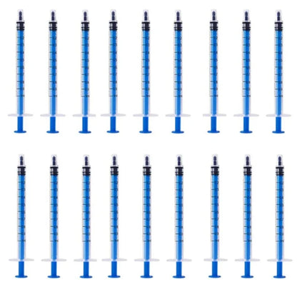 Seringue Plastique Sans Aiguille – Multi-Usages, de 1 ml à 10 ml