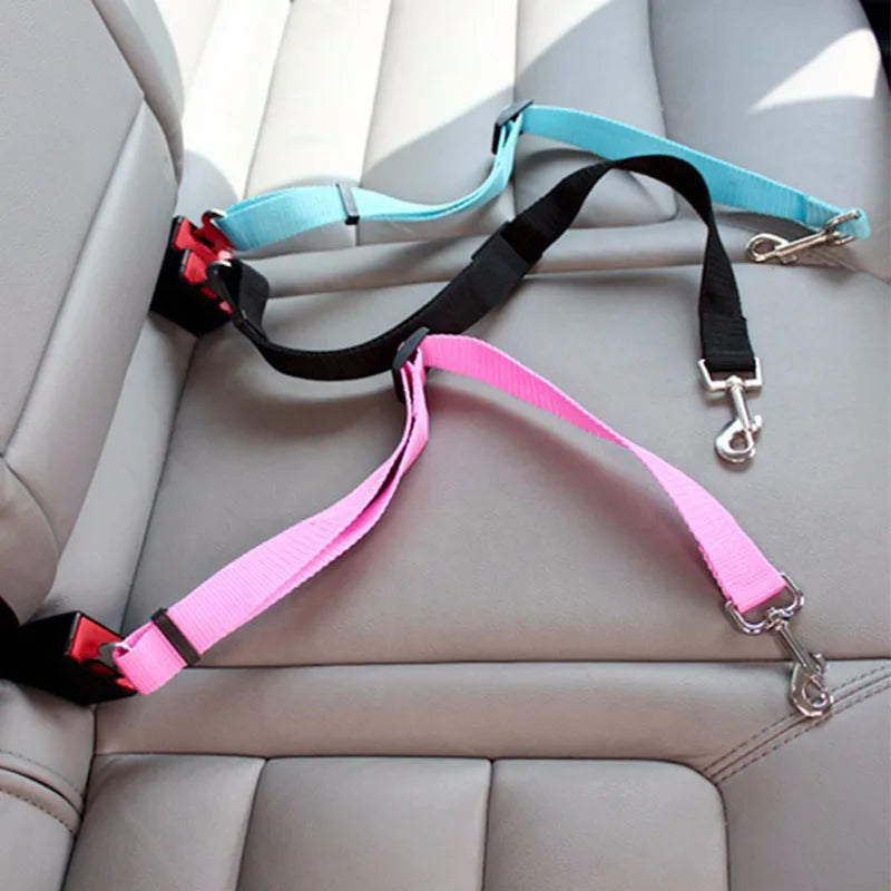 Ceinture de Sécurité Ajustable – Protection en Voiture pour Chiens et Chats