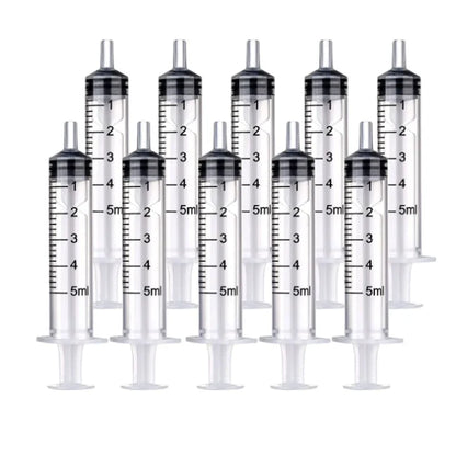 Seringue Plastique Sans Aiguille – Multi-Usages, de 1 ml à 10 ml