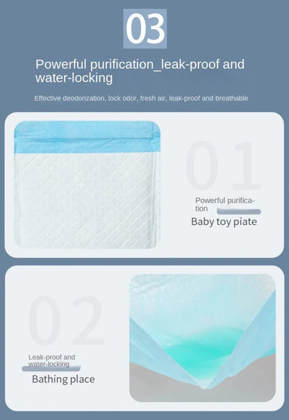 Lot de Tapis Absorbants Jetables pour Chiens – Propreté et Hygiène Garantie