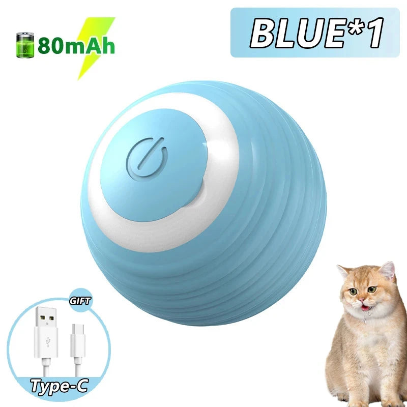 Lot de 2 Balles Interactives pour Chat – Jeu et Stimulation