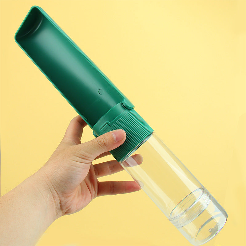 Bouteille Portable pour Chien – Gourde d’Eau avec Bol Intégré pour les Promenades